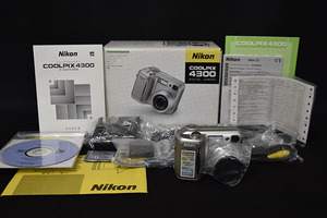 【光成】Nikon「COOLPIX4300・デジタルカメラ」未使用品・38‐114㎜ZOOM