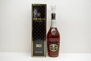 【rmm1】1円～ 未開栓　CAMUS カミュ XO ロングネック コニャック ブランデー 700ml 40% 古酒　＊同梱不可