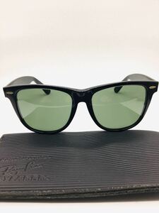 Ray-Ban ボシュロム B&L Wayfarer 2 *[FarEast] フレーム　Black Ebony サイズ　54口18 レンズ. G15 中古品です