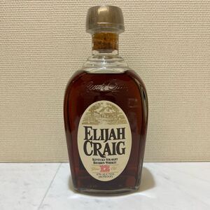 未開栓 古酒!! エライジャクレイグ 12年 47度 750ml 94proof ELIJAHCRAIG ウイスキー バーボン