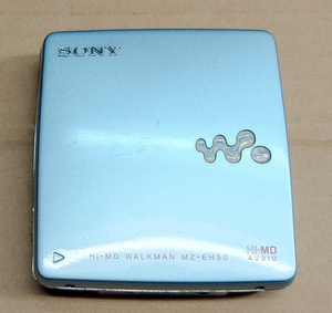 YI オ12-313 SONY ソニー WALKMAN MZ-EH50 MDウォークマン ポータブルMDプレーヤー 本体のみ ジャンク