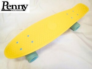 0528①［H］♪Penny　ペニー　スケートボード　スケボー　イエロー　２２インチ　５７ｃｍ♪