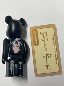  シリーズ15 SERIES15■BE@RBRICK ベアブリック MEDICOM TOY メディコムトイ 100% アーティスト ARTIST アンディ ウォーホル Andy Warhol 