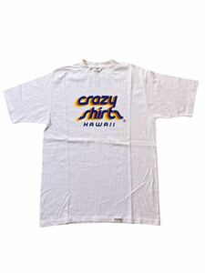 ●●未使用デッドストック vintage us製 crazy shirts クレイジーシャツ ロゴT サイズM●●