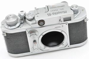 Minolta-35 MODEL II ミノルタ ３５ モデル Ⅱ 千代田光学精工 CHIYODA KOGAKU 日本製 JAPAN レンジファインダー Minolta 35 2 ２