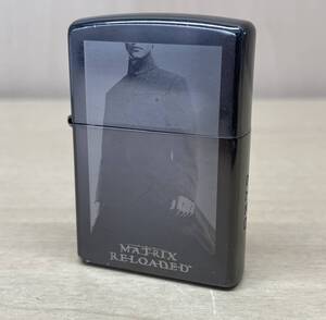 #7105 Zippo/ジッポ MATRIX RELOADED BRADFORD.PA. ライター 着火未確認