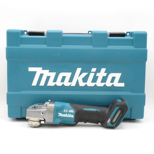 makita マキタ 40Vmax 4.0Ah 100mm 充電式ディスクグラインダ X-LOCK採用 パドルスイッチ 本体のみ ケース付 GA045G 未使用品