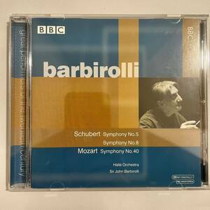 バルビローリ＆ハレ交響楽団／シューベルト交響曲５、８番、モーツァルト交響曲４０番　ＢＢＣレジェンド