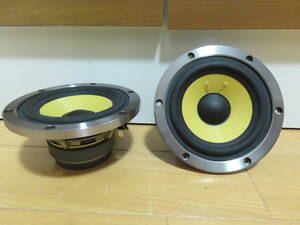 PIONEER　12cmウーファー　W12LR82-52C　頑丈アルミフレーム　4Ω　動作良好　二個