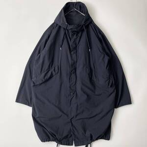 TEATORA size/46 -SOUVENIR HUNTER PACKABLE- テアトラ スーベニアハンター ロング パーカー モッズ M51 フーデッドコート ネイビー 紺