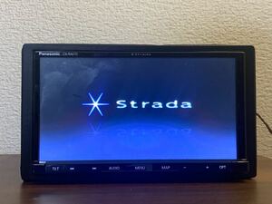 パナソニック ストラーダ【CN-RA07D】 地区データ2020年メモリーナビ【TV,iPod,SD,DISC,bluetooth,USB】中古品シリアル番号【516372L17】