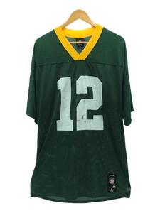 NFL◆NFL/rodgers/PACKERS/アメフト/Tシャツ/M/ポリエステル/グリーン