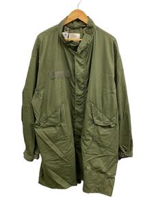 US.ARMY◆80s/フィッシュテールパーカー/リペア有/L/コットン/KHK/無地/8415-00-782-3219