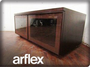 arflex/アルフレックス/高級/Hi-Fi series/COMPOSER/コンポーザー/イタリアンウォールナット/モダン/TVボード/テレビボード/23万/smm9231k