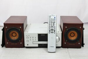 【行董】Victor ビクター EX-AK1 コンパクトコンポーネントDVDシステム JVC CA-EXAK1 DEUS＆SP-EXAK1 WOOD CONE オーディオ AG000ASZ37