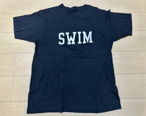 中古 pool aoyama SWIM Tシャツ 半袖 黒 藤原浩 正規品　xlサイズ