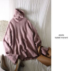 5.5万☆トゥモローランド購入/イザベルマラン/isabel marant☆イタリア製☆洗える ウール混 SHADOW JUMPER タートルニット ☆M-B 0297