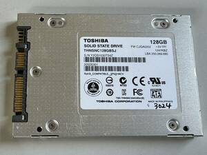 TOSHIBA SSD 128GB【動作確認済み】3024　