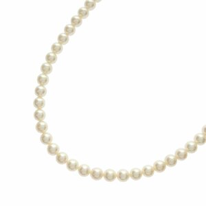 1円スタート MIKIMOTO ミキモト アコヤ真珠 ネックレス pearl 60粒 60P 金具 K14WG 585 14K M刻印 アクセサリー ジュエリー レディース