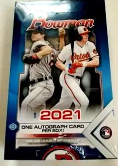 MLB 2021BOWMAN BASEBALL HOBBY Topps box