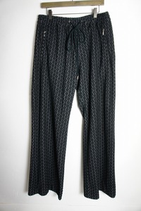 美品22AW MASU マス エムエーエスユー CLOVER PILE FLARE PANTS フレア スウェット パンツ MVFW-PT1022 ブラック黒1207N▲