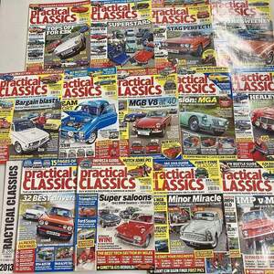 B2684 2013 13冊セット「Practical CLASSICS」 プラクティカルクラシックス 英国 旧車雑誌 クラシックカー 英国車 ビンテージ 自動車