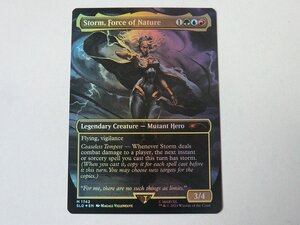 MTG 美品 【Storm, Force of Nature（ボーダーレスFOIL）】 （神話レア） Secret Lair SLD 英 4枚迄