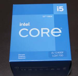 インテル Core i5 12400F BOX