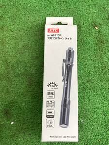 【中古品】京都機械工具(KTC) 防水機能付 充電式LEDペンライト 350lm AL815P / ITWNPG4KIN68