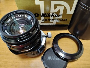 【美品】Nikon ニコン PC-Nikkor 35mm F2.8 ■元箱付■