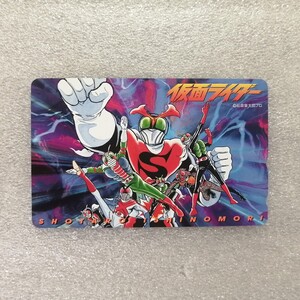 テレホンカード　仮面ライダー　ＭＡＳＫＥＤ　ＲＩＤＥＲ　石ノ森章太郎　石森章太郎　サイボーグ００９作者