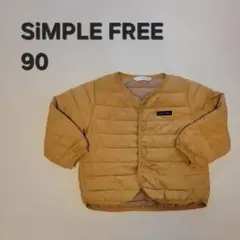 SiMPLE FREE イエロー アウター 90