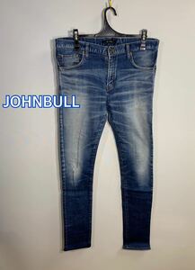 ■JOHNBULL ジョンブル■ストレッチスリムダメージジーンズ:LL☆TS-200