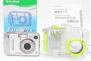 ＜＜防水ケース（未使用）付き！！＞＞【美品】FUJIFILM 富士フイルム デジタルカメラ FinePix (ファインピックス) A500 #LE2024438