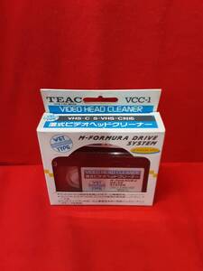 ★☆TEAC 湿式ビデオヘッドクリーナー　VHS-C　S-VHSーC対応　新品　YPP☆★