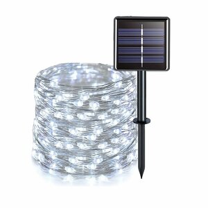 イルミネーション LED 屋外 ソーラー クリスマス ジュエリー 300球 屋外用 防水 防雨