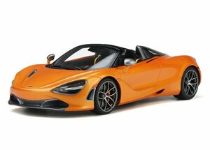 ▲入手困難！世界限定999台！GT-Spirit 1/18 マクラーレン Mclaren 720S Spider 2018 PAPAYA SPARK ORANGE GT819