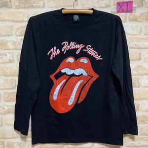 ザ ローリングストーンズ　ロングTシャツ　XLサイズ　長袖　 Rolling Stones ロックバンド