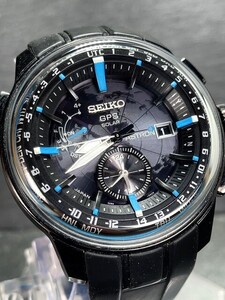 国内50本限定 美品 セイコー SEIKO アストロン ASTRON マリーンマスター GPS ソーラー 腕時計 チタン セラミック 7Xシリーズ SBXA033