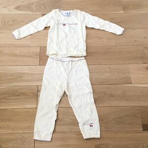 PETIT BATEAU プチバトー roses セット カットソー 肌着 ボーダー 2ans 86cm パンツ 3ans 94cm