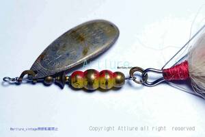 mepps aglip france spinner bait #5 (5750-130)VINTAGE RARE METAL LURE, 希少蒐集家向けヴィンテージメタルルアー、オールドルアー、