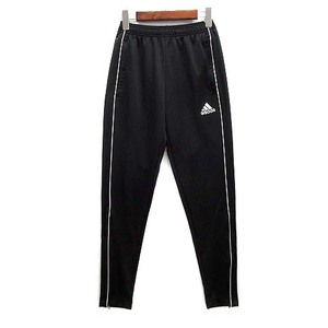 アディダス adidas CORE 18 ジャージ トレーニング トラックパンツ 裾ジップ ブラック 黒 S CE9036 メンズ