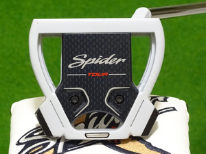 【美品】PGAツアー支給品 Taylormade SPIDER TOUR パター 35インチ ショートスラント KBS CT TOUR PUTTER 未市販 プロトタイプ 本物保証