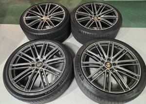 【希少】22インチ ポルシェ カイエン 285/35R22 315/30R22 ４本セット！！