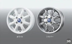 タント ファンクロス/LA650S/LA660S：純正 アルミホイールセット(15インチ)(ミニライト)【カラー選択】