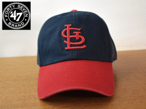 1円スタート!【未使用品】(L - 59cm) 47 BRAND MLB St. LOUIS CARDINALS セントルイス カージナルス キャップ 帽子 K251