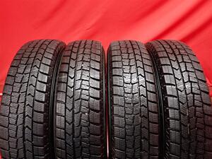 スタッドレス4本 145/80R13 75Q 4本セット ダンロップ ウィンター MAXX 02(WM02) DUNLOP WINTER MAXX 02 8.5分山★stati13 N-BOX アルト