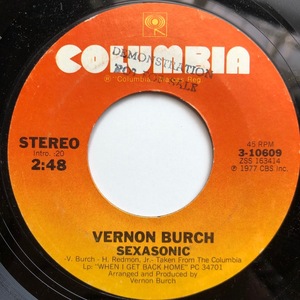 【試聴 7inch】Vernon Burch / Mr. Sin 7インチ 45 muro フリーソウル サバービア