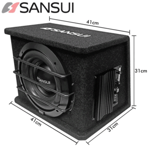 ■USA Audio■サンスイ SANSUI HIMA253 アンプ内蔵 25cm (10インチ）Max.800W ●保証付●税込