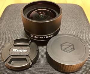 美品 iZugar MKX 22 Fisheye Lens for MFT 3.25mm マイクロフォーサーズ 魚眼レンズ フィッシュアイ レンズ